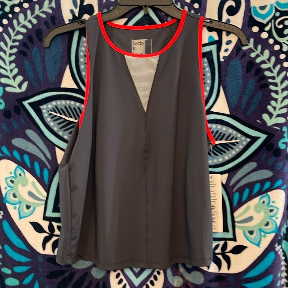 NWT Lucky in Love tank S